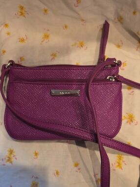 Nine West Bright Purple Crossbody Bag